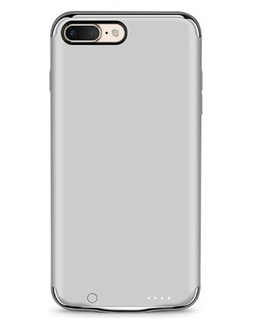 Husa Baterie Ultraslim iPhone 7 Plus/8 Plus, iUni Joyroom 3500mAh, Silver